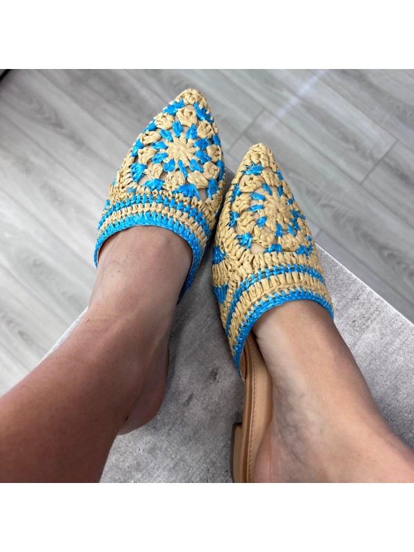 SABOT BRUNY AZZURRO SABOT BRUNY AZZURRO