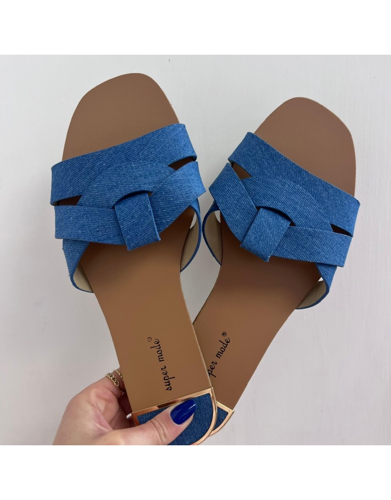 Ciabatte jeans on sale