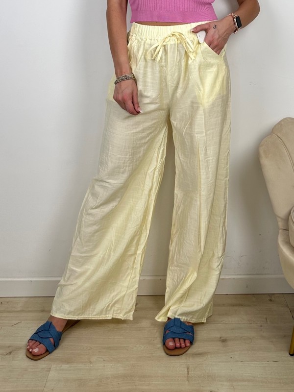 PANTALONI ECONOMY FRIDY GIALLO PANTALONI ECONOMY FRIDY GIALLO