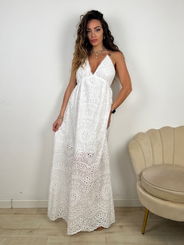 LONG DRESS PIZZO SANGALLO LONG DRESS PIZZO SANGALLO