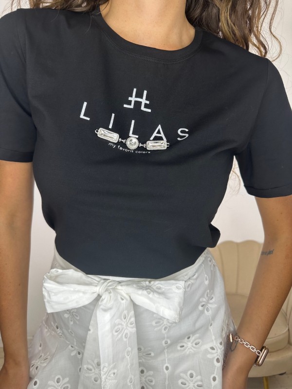 T-SHIRT LILIAS NERA T-SHIRT LILIAS NERA