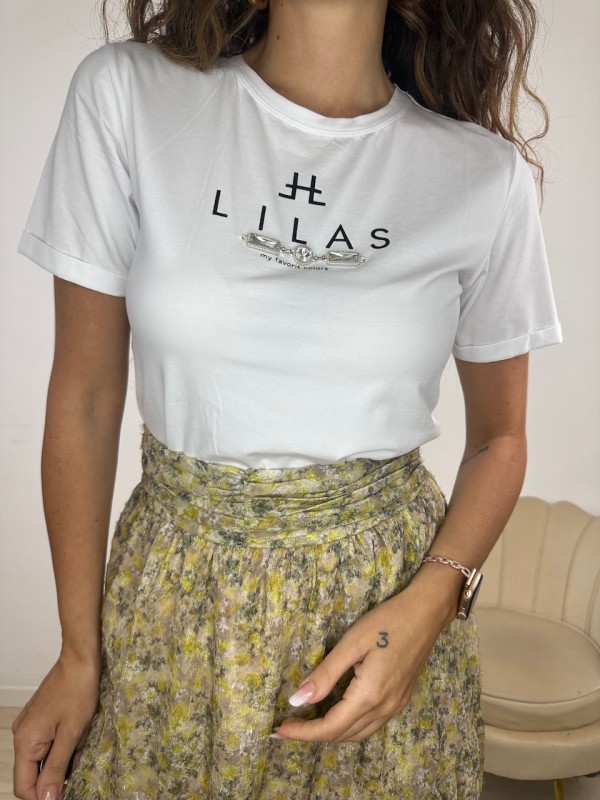 T-SHIRT LILIAS BIANCA T-SHIRT LILIAS BIANCA