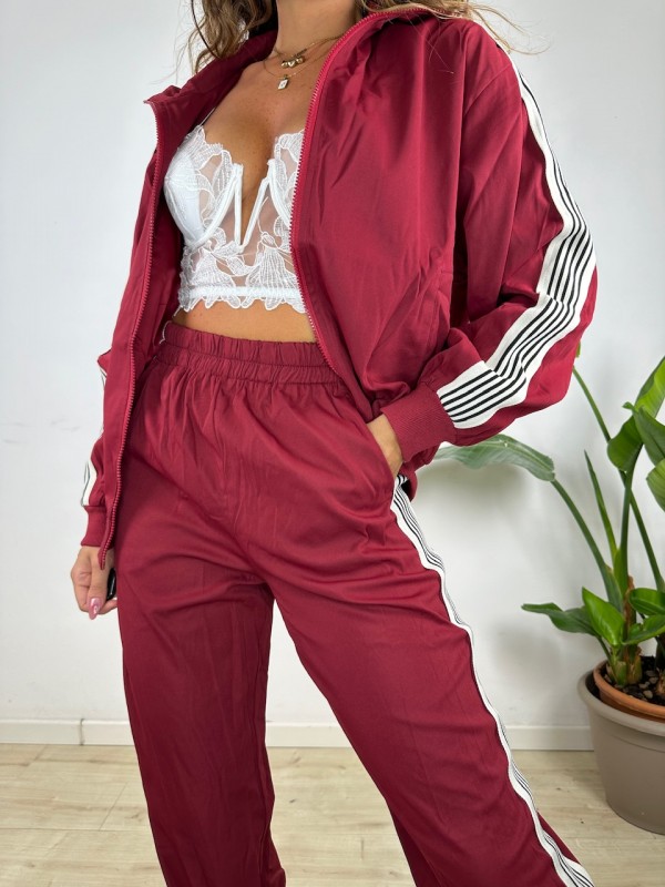 COMPLETO SPORTIVO KLEMMY BORDEAUX COMPLETO SPORTIVO KLEMMY BORDEAUX