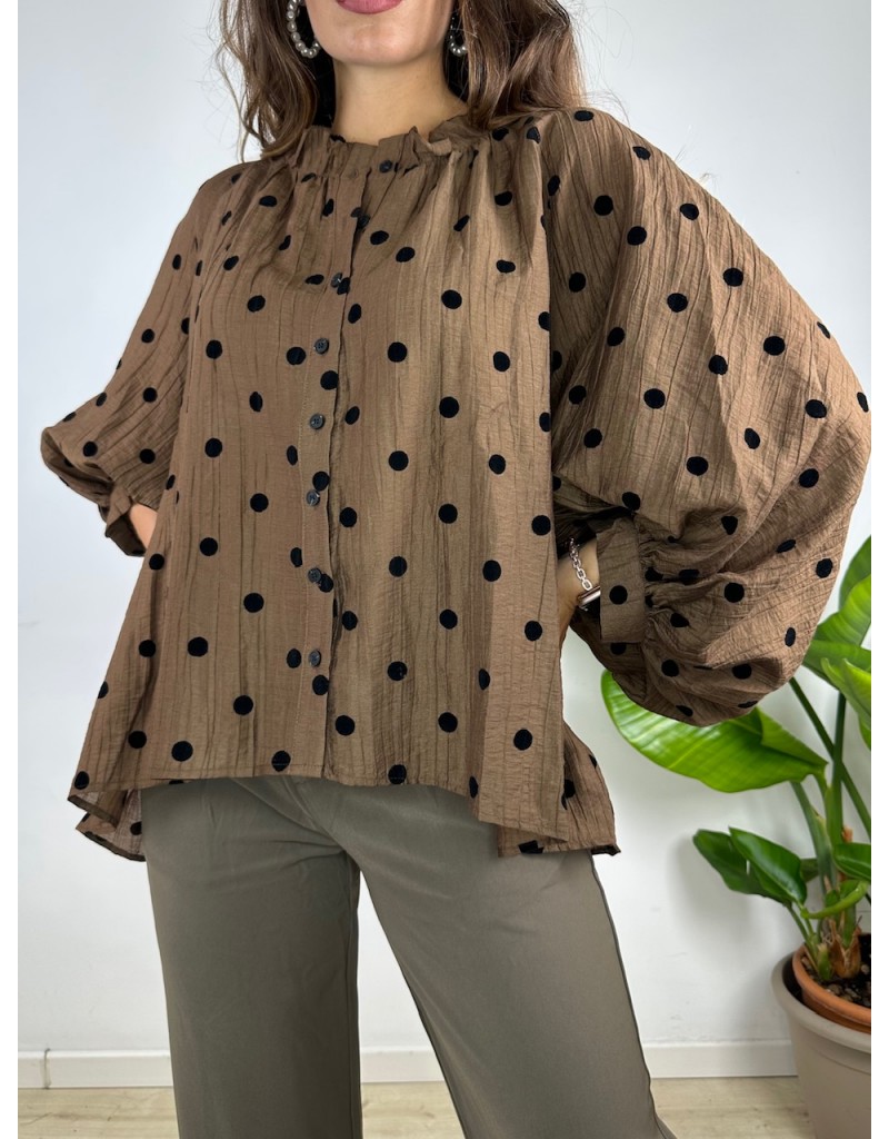 Blusa marrone deals
