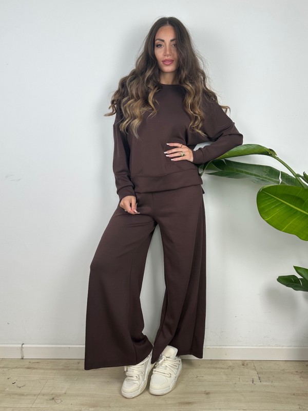 COMPLETO SPORTIVO MONDAY MARRONE