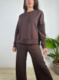 COMPLETO SPORTIVO MONDAY MARRONE