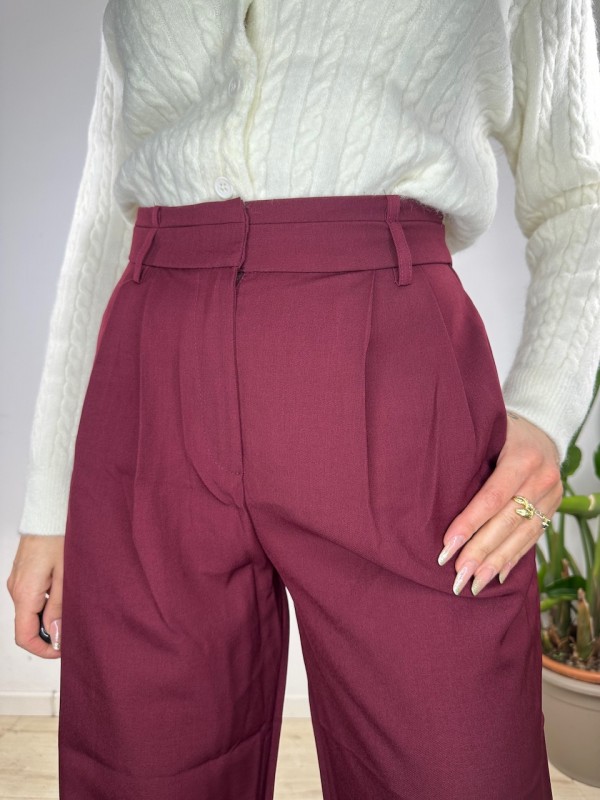 PANTALONI ROBBY BORDEAUX PANTALONI ROBBY BORDEAUX