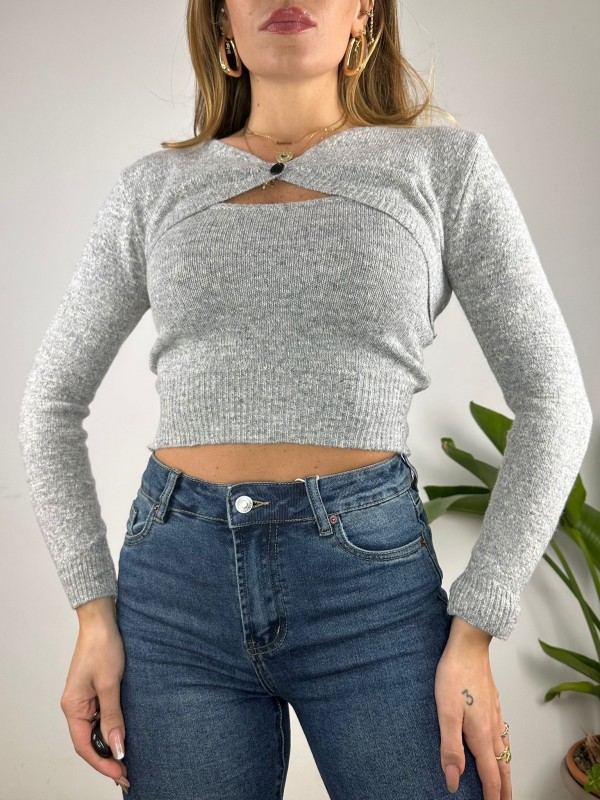 TWINSET ROBIE GRIGIO TWINSET ROBIE GRIGIO