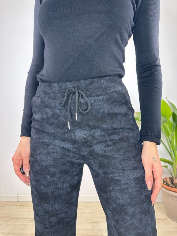 PANTALONI JOGGERS SFUMATO BLU PANTALONI JOGGERS SFUMATO BLU