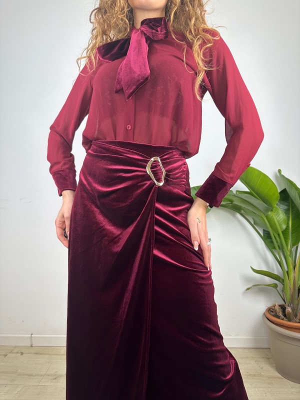 LONGUETTE CINIGLIA BORDEAUX LONGUETTE CINIGLIA BORDEAUX