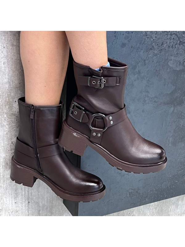 STIVALETTO KORA MARRONE STIVALETTO KORA MARRONE