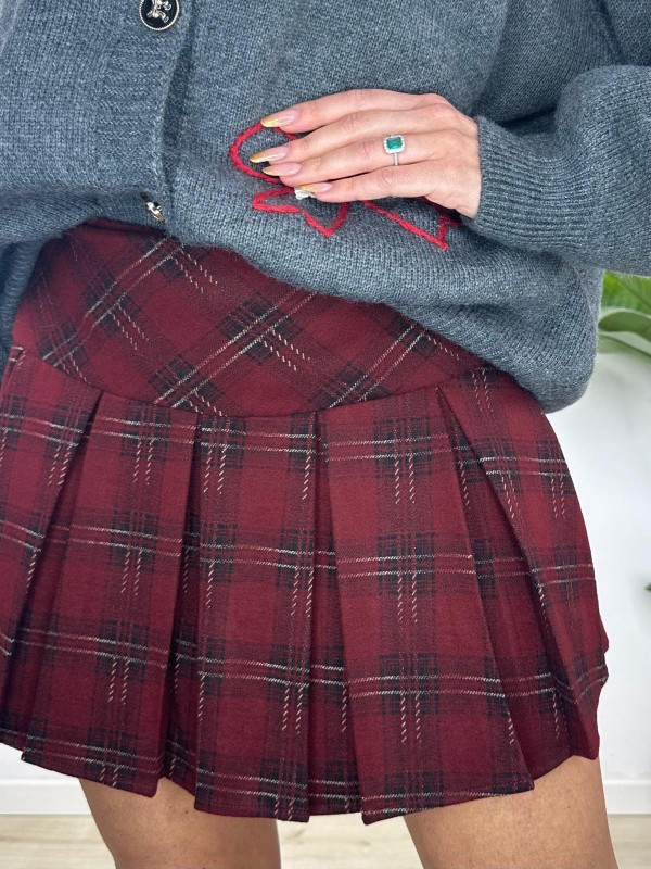 MINIGONNA ROUGE MINIGONNA ROUGE