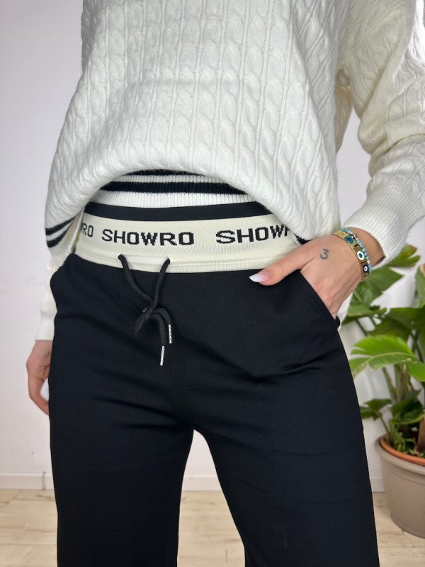 PANTALONI JOGGERS SPORT NERO PANTALONI JOGGERS SPORT NERO