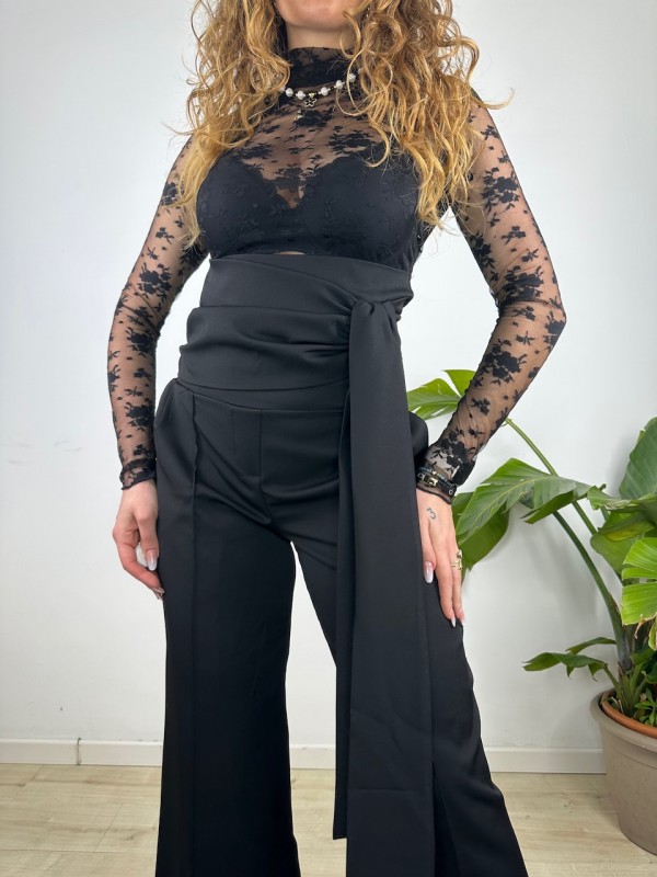 PANTALONI JEMMA NERO PANTALONI JEMMA NERO
