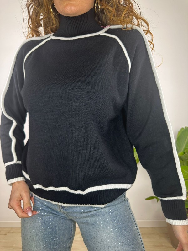 PULLOVER CLIM NERO PULLOVER CLIM NERO