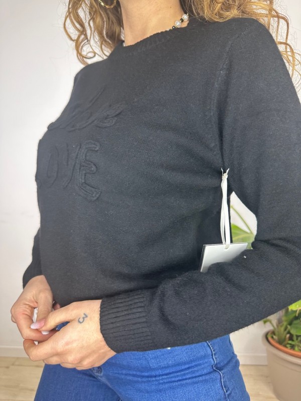 PULLOVER VALENTIN NERO PULLOVER VALENTIN NERO