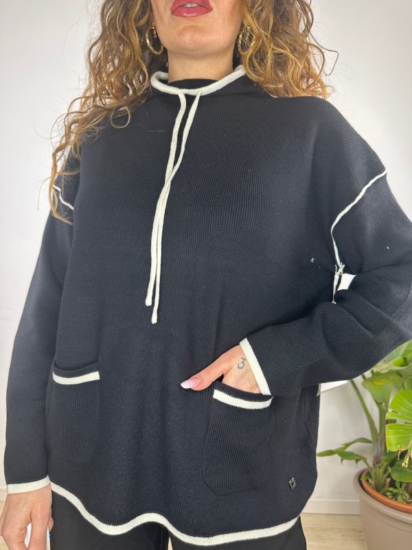 PULLOVER VALERY NERO PULLOVER VALERY NERO