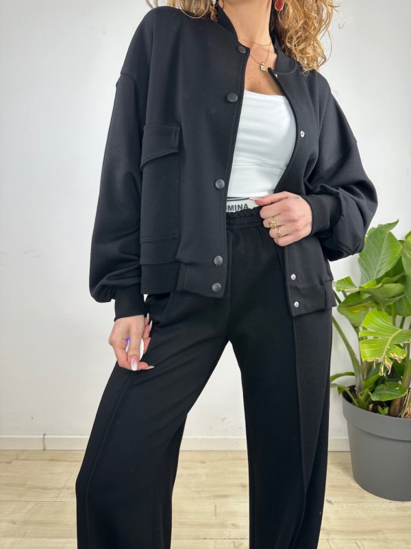 PANTALONI TUTA GLOV LUMINA NERO PANTALONI TUTA GLOV LUMINA NERO