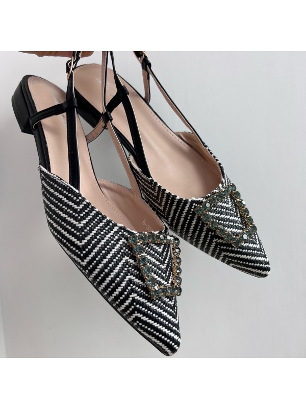 SLINGBACK VENICE NERO SLINGBACK VENICE NERO