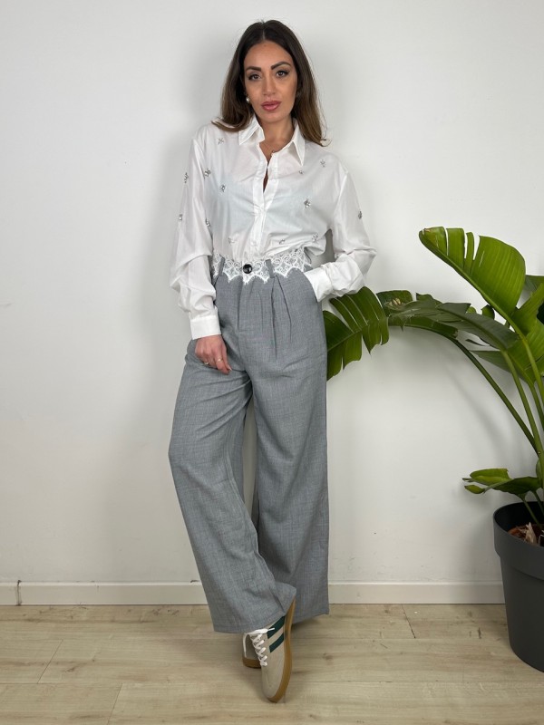 PANTALONI SABRINA GRIGIO PANTALONI SABRINA GRIGIO