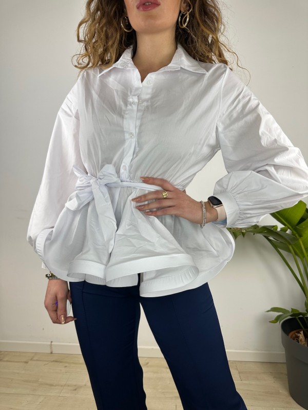 CAMICIA MONICA BIANCA CAMICIA MONICA BIANCA