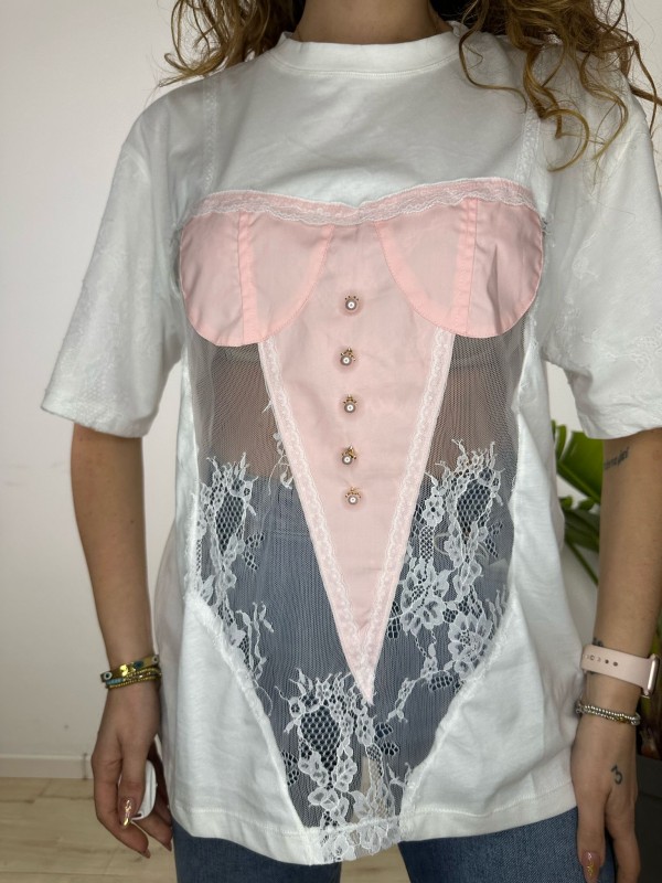 T-SHIRT MARISOL BIANCA T-SHIRT MARISOL BIANCA