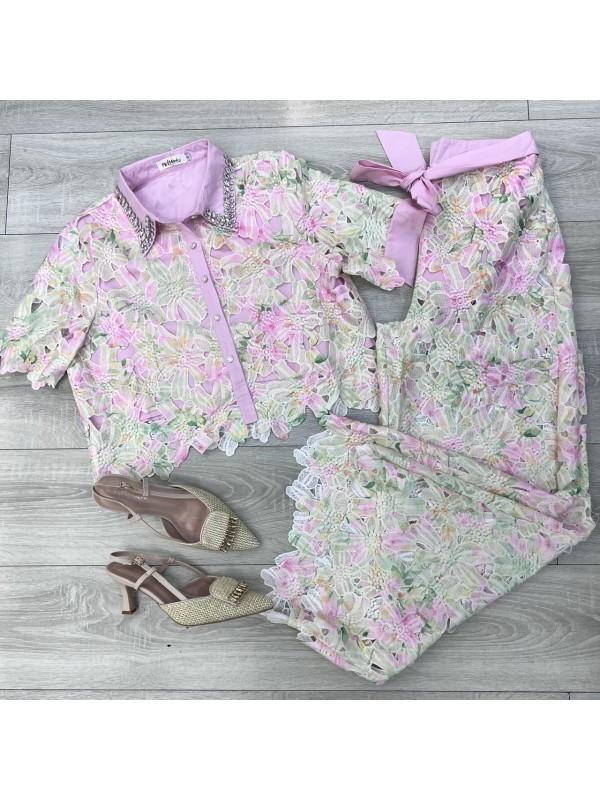 CO ORD SET PRIMAVERA ROSA CO ORD SET PRIMAVERA ROSA