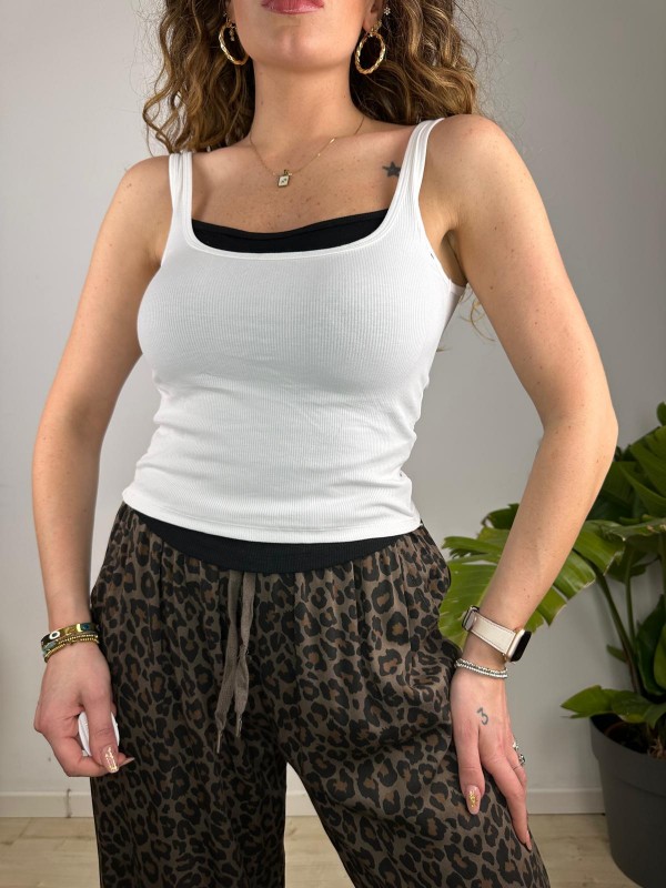 TOP COSTINE BIANCO TOP COSTINE BIANCO