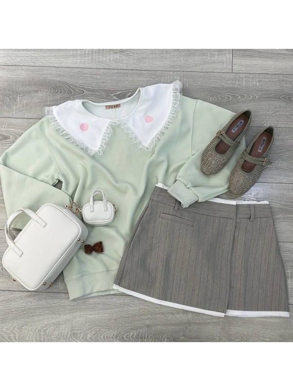 FELPA CAROL VERDE FELPA CAROL VERDE