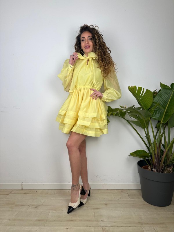 DRESS MONIQUE GIALLO DRESS MONIQUE GIALLO