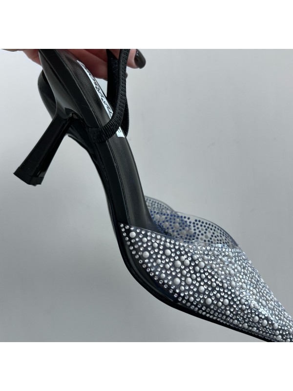 SLINGBACK PERLINE NERO SLINGBACK PERLINE NERO