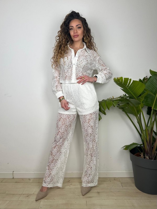 CO ORD SET PIZZO BIANCO CO ORD SET PIZZO BIANCO