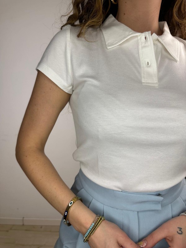 POLO BASIC BIANCA POLO BASIC BIANCA