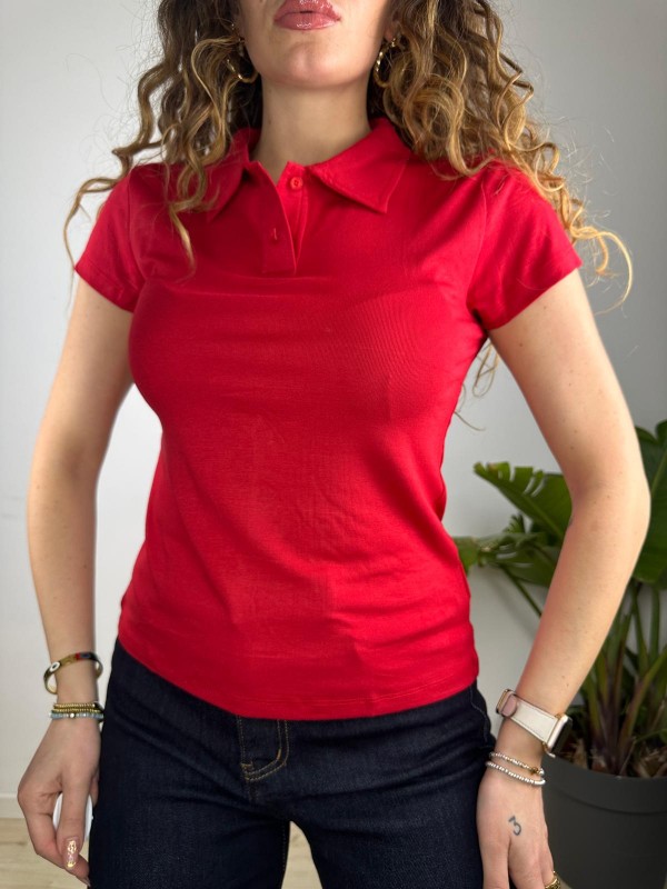 POLO BASIC ROSSA POLO BASIC ROSSA