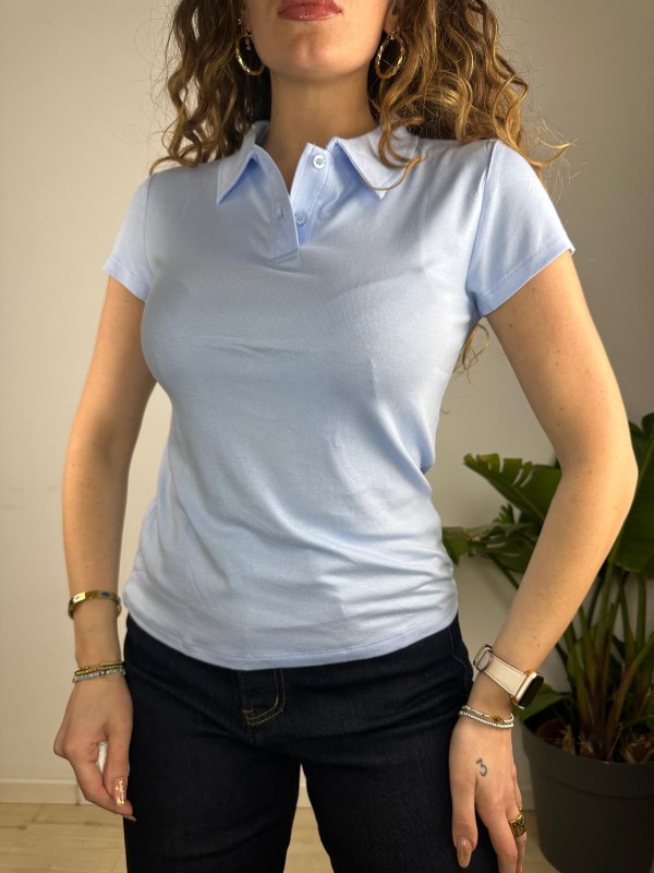 POLO BASIC AZZURRA POLO BASIC AZZURRA