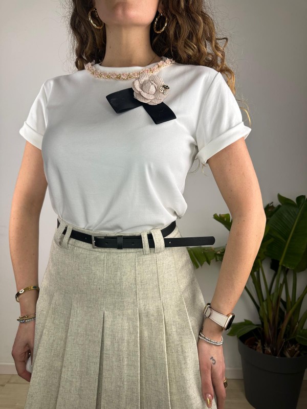 SHIRT ROSE BIANCA SHIRT ROSE BIANCA