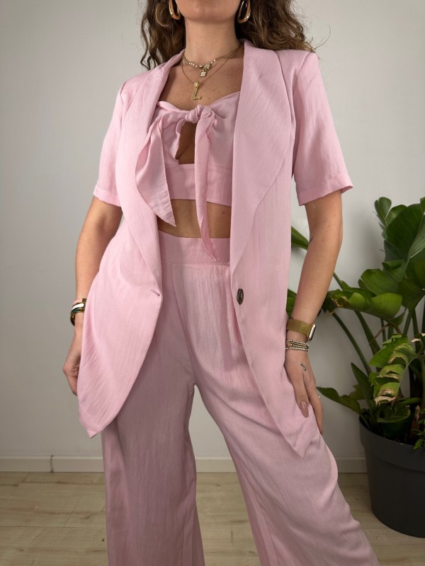 CO ORD SET 3 PEZZI KAMY ROSA CO ORD SET 3 PEZZI KAMY ROSA