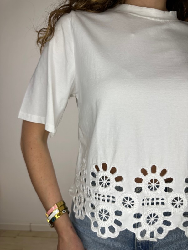 T-SHIRT KRISTIN BIANCO T-SHIRT KRISTIN BIANCO