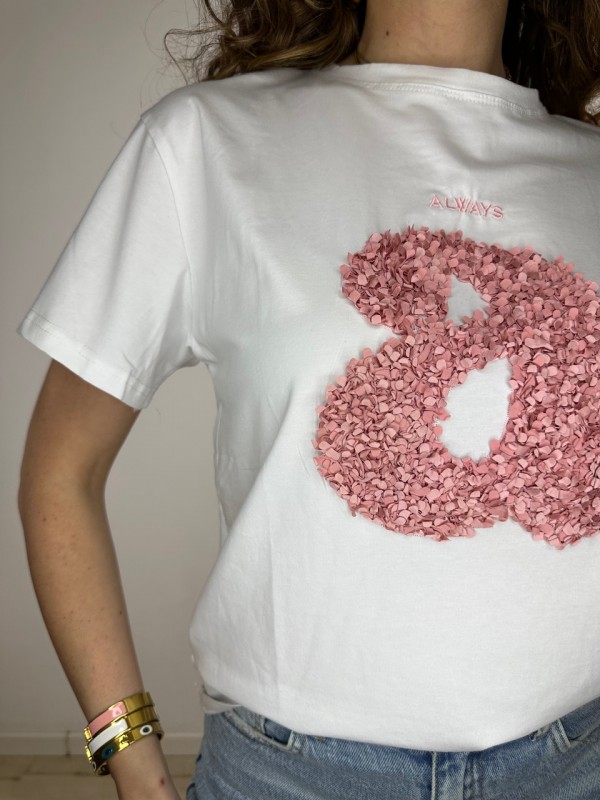 T-SHIRT PETALY BIANCA T-SHIRT PETALY BIANCA