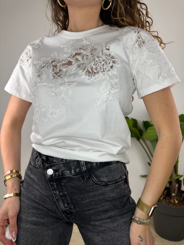 T-SHIRT XENIA BIANCA T-SHIRT XENIA BIANCA