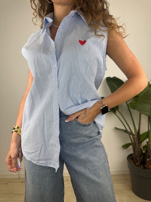CAMICIA RELY AZZURRA CAMICIA RELY AZZURRA
