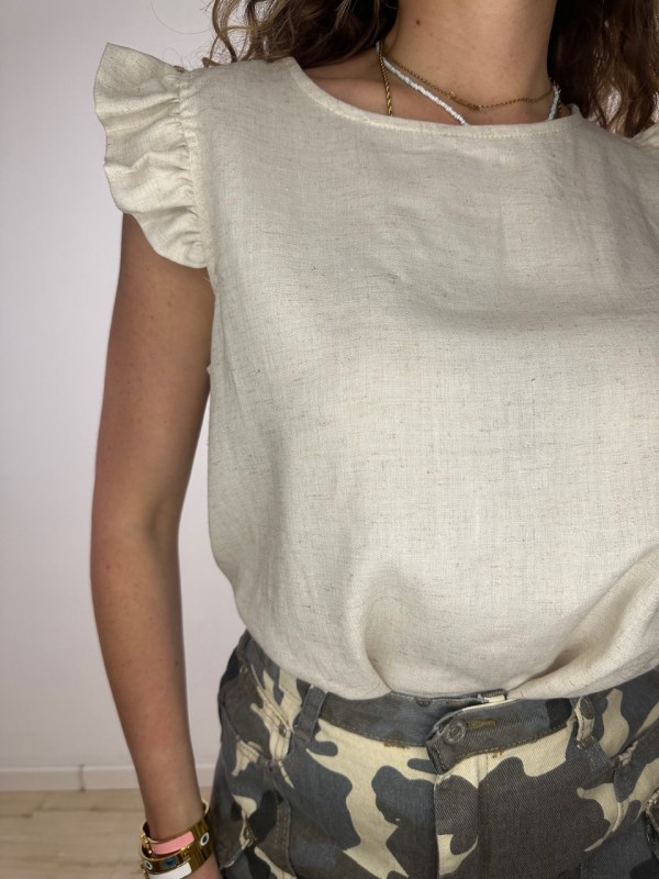 CANOTTA SIMILINO KRISTY BEIGE CANOTTA SIMILINO KRISTY BEIGE