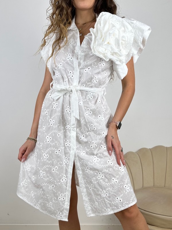 DRESS SANGALLO NEVY (SENZA ROSA) DRESS SANGALLO NEVY (SENZA ROSA)