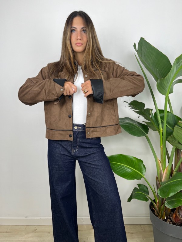 JACKET SERENA MARRONE JACKET SERENA MARRONE