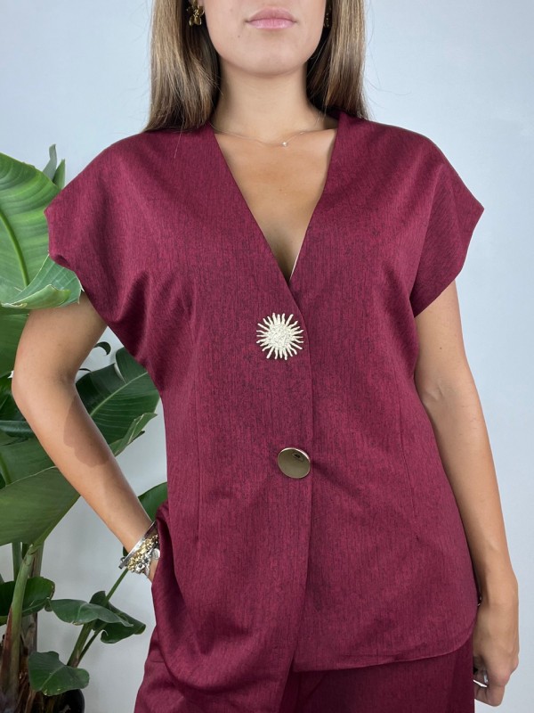 CO ORD SET SOLE BORDEAUX CO ORD SET SOLE BORDEAUX