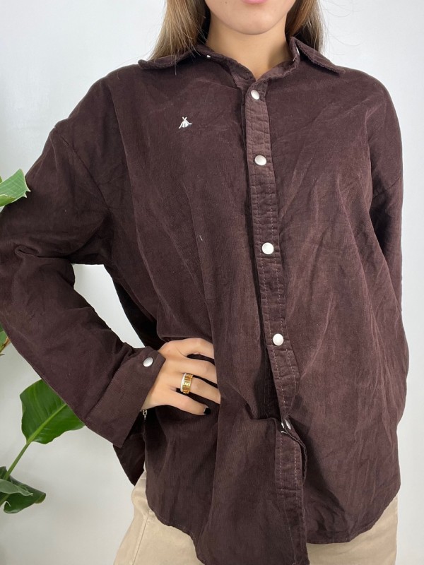 CAMICIA ROBY MARRONE CAMICIA ROBY MARRONE