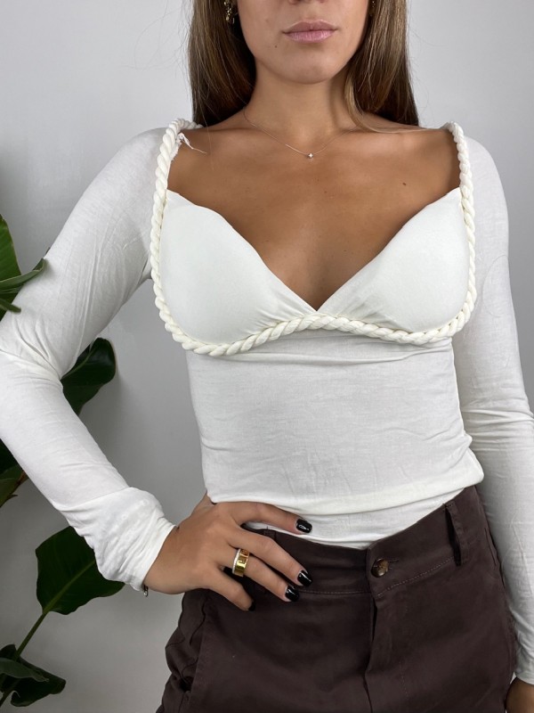 MAGLIA GENEVIEVE PANNA MAGLIA GENEVIEVE PANNA