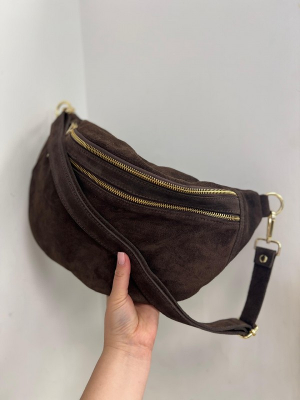 BORSA VERA PELLE LUISA MARRONE BORSA VERA PELLE LUISA MARRONE