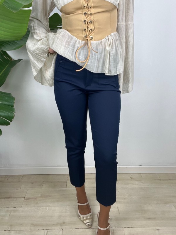 PANTALONI ZARAMODEL BLU PANTALONI ZARAMODEL BLU