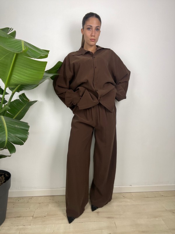 COORDINATO COMFY MARRONE COORDINATO COMFY MARRONE